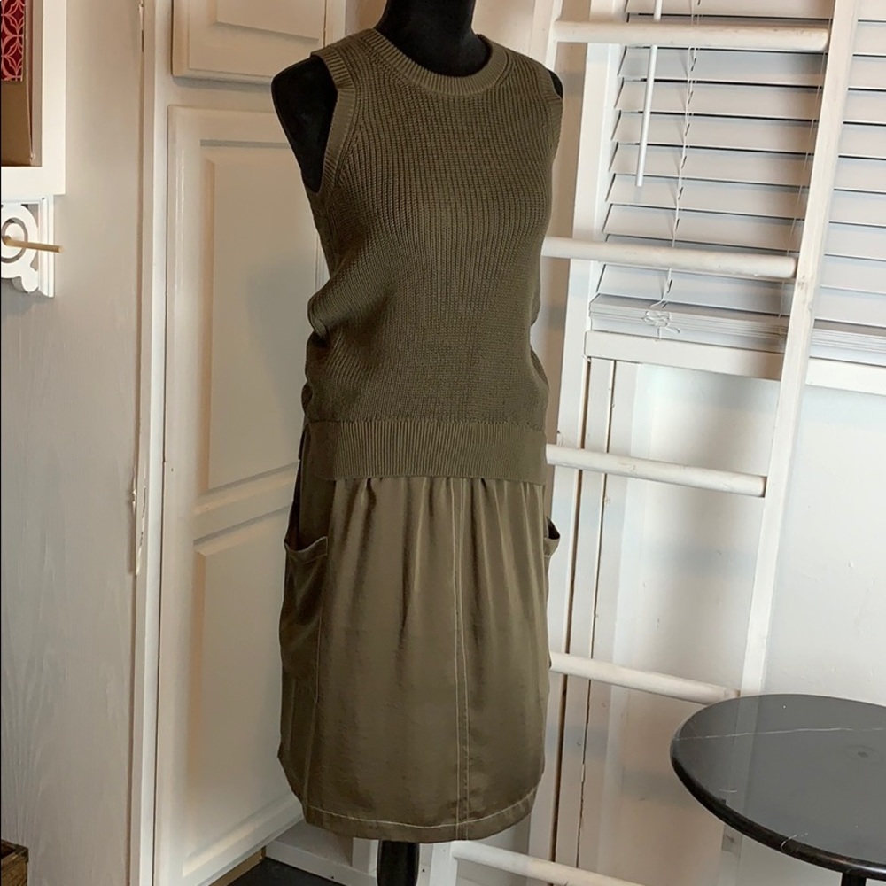 Authentic All Saints Sweater and Silk dress